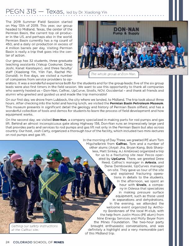 PE_Newsletter_2019_Online, Page 24