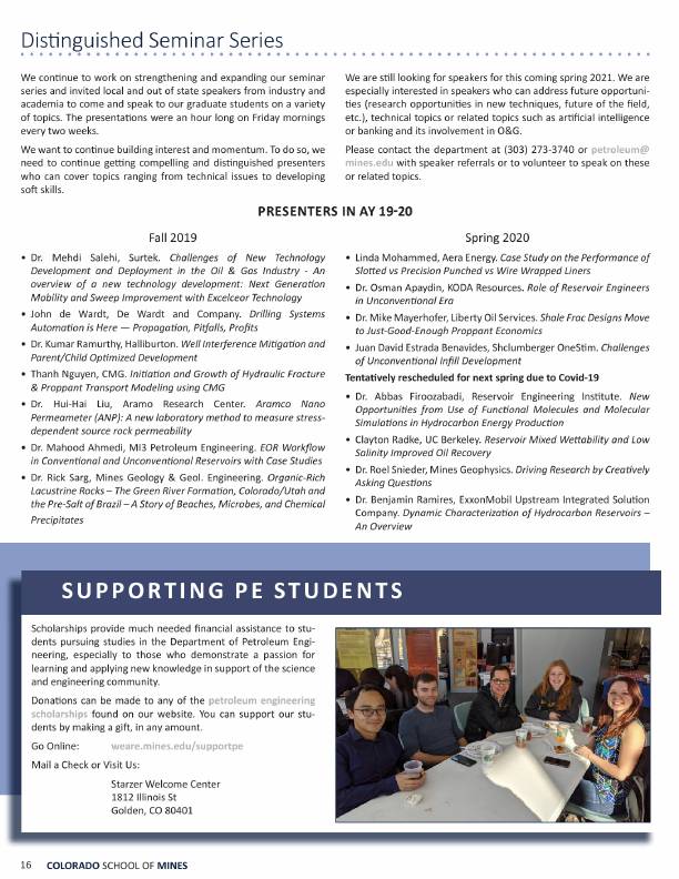 PE_Newsletter_2020_Online, Page 16