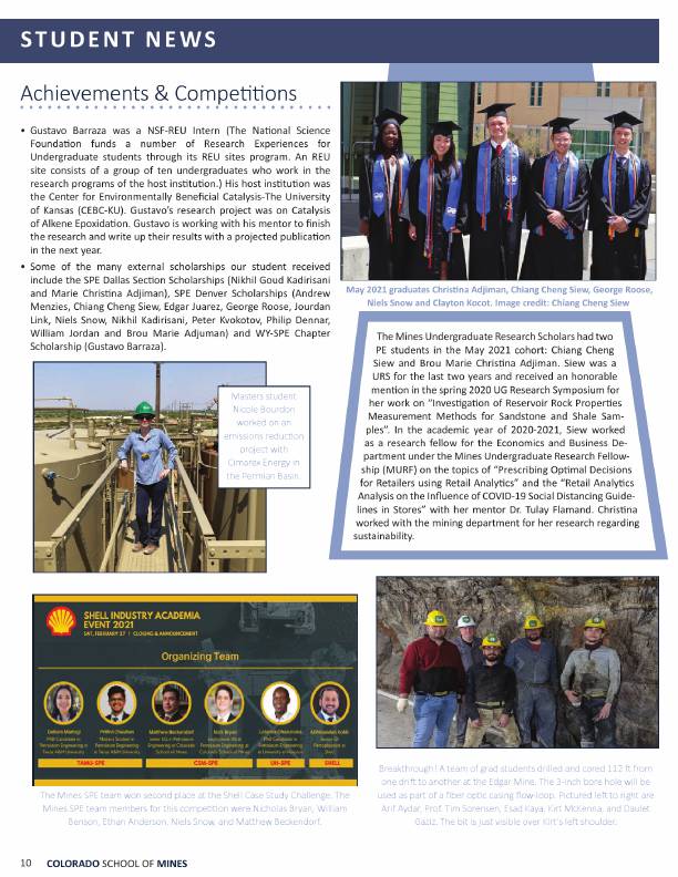 PE_Newsletter_2021_Online, Page 10
