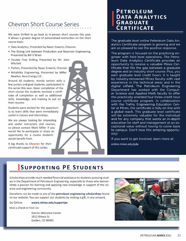 PE_Newsletter_2021_Online, Page 21